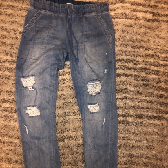 Mock cloth jeans - Picture 1 of 5